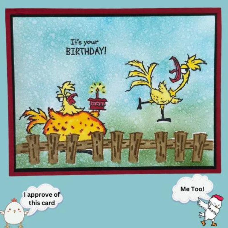 Chicken Coop Greetings , Funny Birthday, Chicken Birthday Card, Farm Life Greetings