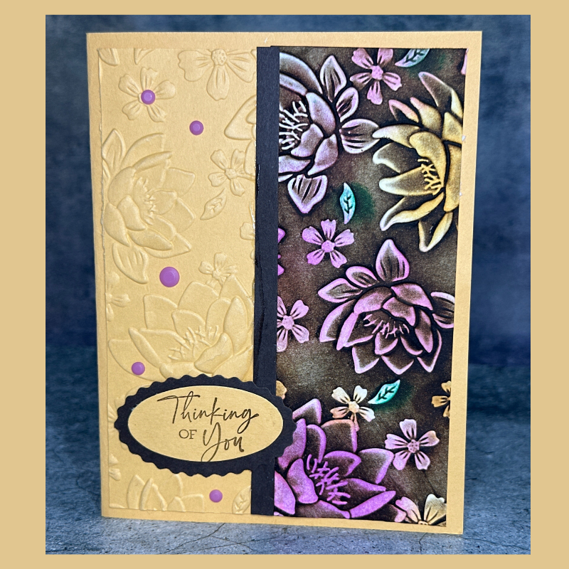 Bright Floral Greeting Card - Thinking of You for Any Occasion