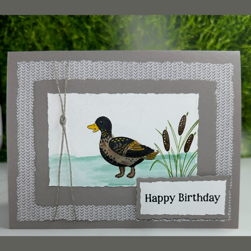 Happy Birthday, Duck Lover Card