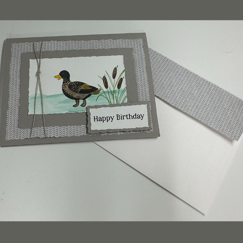 Happy Birthday, Duck Lover Card